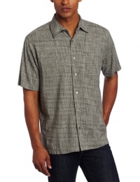 Van Heusen Men's Short Sleeve Melange Woven Van Heusen Men's Short Sleeve Melange Woven