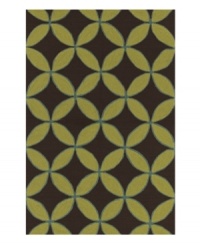 Diamond in the rough. This modern indoor/outdoor area rug from Dalyn is crafted from hand-hooked polypropylene for superb durability and easy cleaning. Diamond in the rough. This modern indoor/outdoor area rug from Dalyn is crafted from hand-hooked polypropylene for superb durability and easy cleaning.