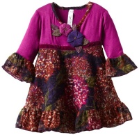 Love U Lots Girls 2-6X Multifloral Brushed Lace Wrap Dress, Magenta, 2T Love U Lots Girls 2-6X Multifloral Brushed Lace Wrap Dress, Magenta, 2T