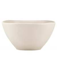 Find stylish versatility in the organic shape and matte-glazed finish of this Casual Luxe bowl from Donna Karan by Lenox. Durable stoneware in a soft pearl hue is an ideal host for everyday meals and a natural go-to for entertaining. Find stylish versatility in the organic shape and matte-glazed finish of this Casual Luxe bowl from Donna Karan by Lenox. Durable stoneware in a soft pearl hue is an ideal host for everyday meals and a natural go-to for entertaining.