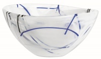 Kosta Boda Contrast Small White Bowl Kosta Boda Contrast Small White Bowl