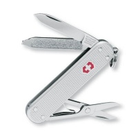 Swiss Army Classic SD Knife - Silver Alox Swiss Army Classic SD Knife - Silver Alox