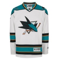 NHL San Jose Sharks Premier Jersey, White NHL San Jose Sharks Premier Jersey, White