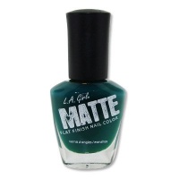 L.A. Girl Matte Finish Nail Polish Lacquer NL536 Matte Alpine Green L.A. Girl Matte Finish Nail Polish Lacquer NL536 Matte Alpine Green