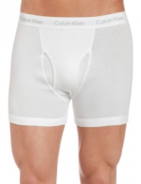 Calvin Klein Men's 2-Pack Boxer Brief, White, Large Calvin Klein Men's 2-Pack Boxer Brief, White, Large