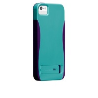 Case-Mate Pop! Stand Case for Apple iPhone 5/5S- Pool Blue/Violet Purple Case-Mate Pop! Stand Case for Apple iPhone 5/5S- Pool Blue/Violet Purple