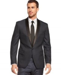 You prefer polish to your look. Keep it sharp with this classic blazer with a modern twist from Tallia Orange. You prefer polish to your look. Keep it sharp with this classic blazer with a modern twist from Tallia Orange.