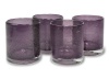 Artland Iris DOF, 14-Ounce, Plum, Set of 4