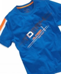 Need for speed. This t-shirt from Tommy Hilfiger is perfect to throw on when he needs to get out the door in a hurry. Need for speed. This t-shirt from Tommy Hilfiger is perfect to throw on when he needs to get out the door in a hurry.