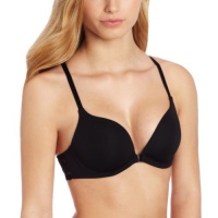 OnGossamer Women's Luxe Lace Scoop Neck Push Up, Black, 36B OnGossamer Women's Luxe Lace Scoop Neck Push Up, Black, 36B