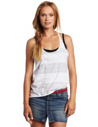 Volcom Juniors Moclov Hi-low Twist Tank Top Volcom Juniors Moclov Hi-low Twist Tank Top