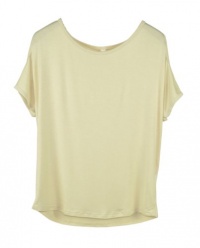 Open Shoulder, Short Dolman Sleeve Tee Shirt Open Shoulder, Short Dolman Sleeve Tee Shirt