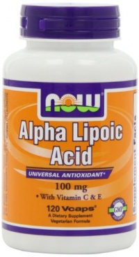 NOW Foods Alpha Lipoic Acid 100mg, 120 Vcaps