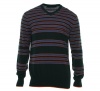 Sean John V-Neck Striped Shirt