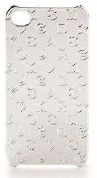 Marc by Marc Jacobs 4G Metallic Stardust M6121042 iPhone Cover,Silver,One Size Marc by Marc Jacobs 4G Metallic Stardust M6121042 iPhone Cover,Silver,One Size