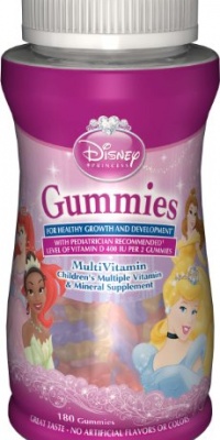 Disney Princess Multi Vitamin Gummies, 180-Count Disney Princess Multi Vitamin Gummies, 180-Count