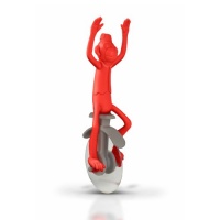 Fred and Friends Pizza Peddler Pizza Cutter Fred and Friends Pizza Peddler Pizza Cutter