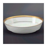 Noritake Crestwood Gold Oval Vegetable Bowl Noritake Crestwood Gold Oval Vegetable Bowl