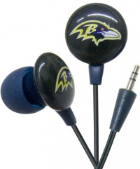 iHip NFF10270BAR NFL BALTIMORE RAV Ear Buds iHip NFF10270BAR NFL BALTIMORE RAV Ear Buds