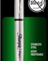 Sharpie Stainless Steel Pen Grip Fine Point Black Ink Pen (1800702)