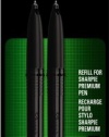 Sharpie Stainless Steel Pen Grip Fine Point Pen Black Ink Refills (1800730)