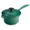 Le Creuset Enameled Cast-Iron 1-1/4-Quart Iron Handle Precision Pour Saucepan, Fennel