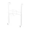 Spectrum 36400 Over the Door Iron and Ironing Board Holder, White