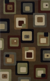 Momeni Elements ELEMTEL-10BRN3050 Brown Rug Momeni Elements ELEMTEL-10BRN3050 Brown Rug