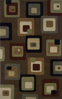 Momeni Elements ELEMTEL-10BRN3050 Brown Rug