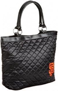 MLB San Francisco Giants Quilted Tote, Black MLB San Francisco Giants Quilted Tote, Black