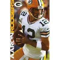 (22x34) Aaron Rodgers - Green Bay Packers Football Poster (22x34) Aaron Rodgers - Green Bay Packers Football Poster