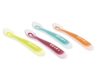 Beaba First Stage Soft Spoons - Set of Four Beaba First Stage Soft Spoons - Set of Four