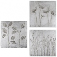 Uttermost Sterling Trio Wall Decor, Set of 3 Uttermost Sterling Trio Wall Decor, Set of 3