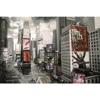 (24x36) New York City Times Square from Above Art Print Poster (24x36) New York City Times Square from Above Art Print Poster