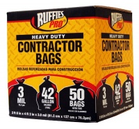 Ruffies CCB750 42-Gallon Heavy Duty Contractor Clean Up Bags Ruffies CCB750 42-Gallon Heavy Duty Contractor Clean Up Bags