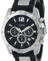 GUESS Men's U0167G1 Duo-Tone Sport Watch