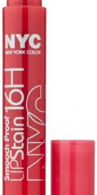 New York Color Smooch Proof Lip Stain, Smooch Proof, 0.1 Fluid Ounce New York Color Smooch Proof Lip Stain, Smooch Proof, 0.1 Fluid Ounce