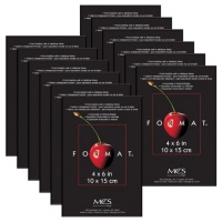 MCS Industries 4 by 6-Inch Format Frames, 12-Pack MCS Industries 4 by 6-Inch Format Frames, 12-Pack