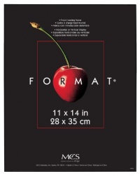 MCS 12443 11 by 14-Inch Inch Format Frame, Black MCS 12443 11 by 14-Inch Inch Format Frame, Black