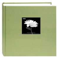 Pioneer 200 Pocket Fabric Frame Cover 5-Inch by 7-Inch Photo Album, Sage Green Pioneer 200 Pocket Fabric Frame Cover 5-Inch by 7-Inch Photo Album, Sage Green