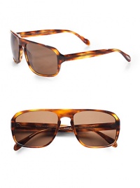 Retro-inspired and featuring a keyhole bridge, the sophisticated styling of this frame creates a polished look. Available in morrel with brown solid gradient lens.Acetate frames100% UV ProtectionImported Retro-inspired and featuring a keyhole bridge, the sophisticated styling of this frame creates a polished look. Available in morrel with brown solid gradient lens.Acetate frames100% UV ProtectionImported