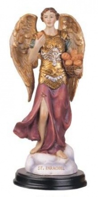 5 Inch Archangel Barachiel Holy Figurine Religious Decoration Statue