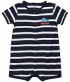Carter's Great Catch Whale Boys Romper (6 Months)