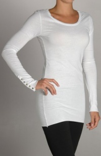 Velvet Women's Ganet Button Long-Sleeve Tee Velvet Women's Ganet Button Long-Sleeve Tee