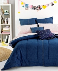 Definitely denim. Give your dorm room the comfy look of your favorite pair of jeans with this Tommy Hilfiger Denim bedskirt. Definitely denim. Give your dorm room the comfy look of your favorite pair of jeans with this Tommy Hilfiger Denim bedskirt.