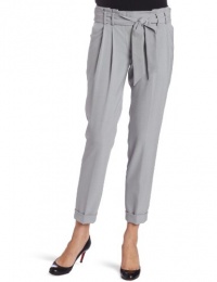 AK Anne Klein Women's Belted Slim Leg Pants AK Anne Klein Women's Belted Slim Leg Pants