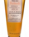 Trader Joe's Refresh Broad Spectrum SPF 30 Face & Body Sunscreen Very Water Resistant (80 Minutes)