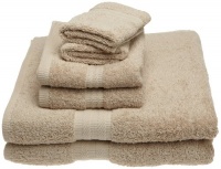 Revere Mills Forever Color 6-Piece Towel Set, Driftwood Revere Mills Forever Color 6-Piece Towel Set, Driftwood