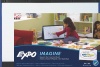 Expo Magnetic Dry Erase Easel Board for Kids, 12 x 18 Inches (1763773)-Doubled Sided