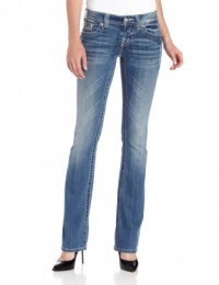 Miss Me Womens Western Embellished Horse Shoe Wing Boot Cut Jeans 34 Inseam Miss Me Womens Western Embellished Horse Shoe Wing Boot Cut Jeans 34 Inseam